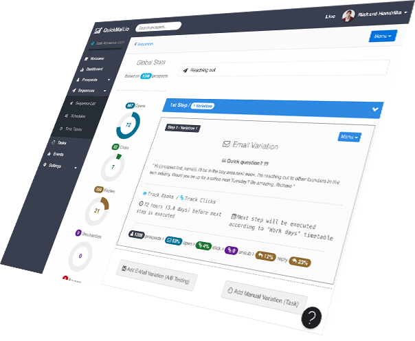 QuickMail.io Screenshot 1