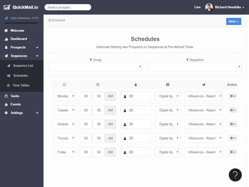 QuickMail.io Screenshot 2