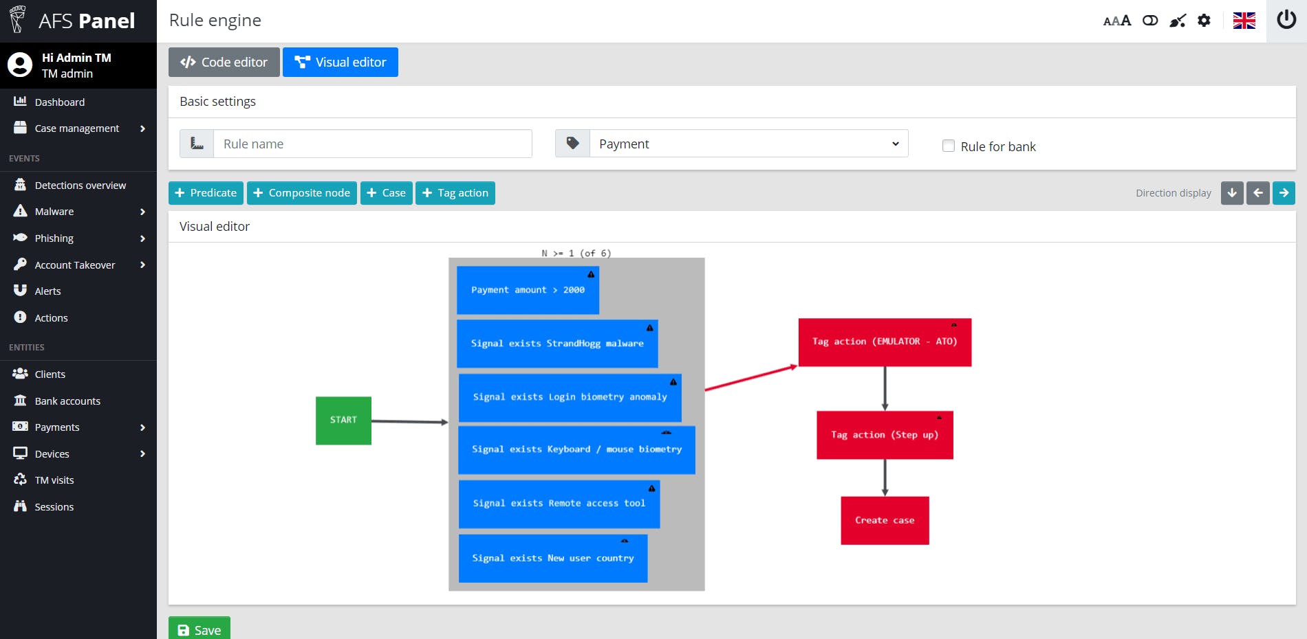 ThreatMark Screenshot 2