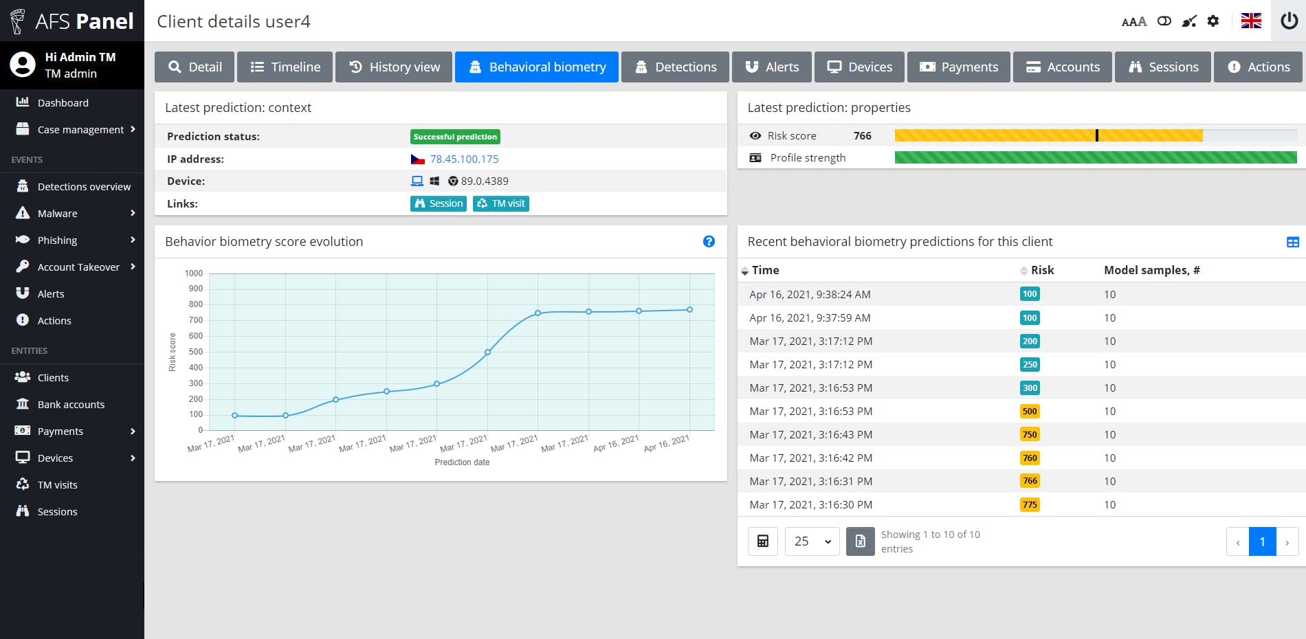 ThreatMark Screenshot 3