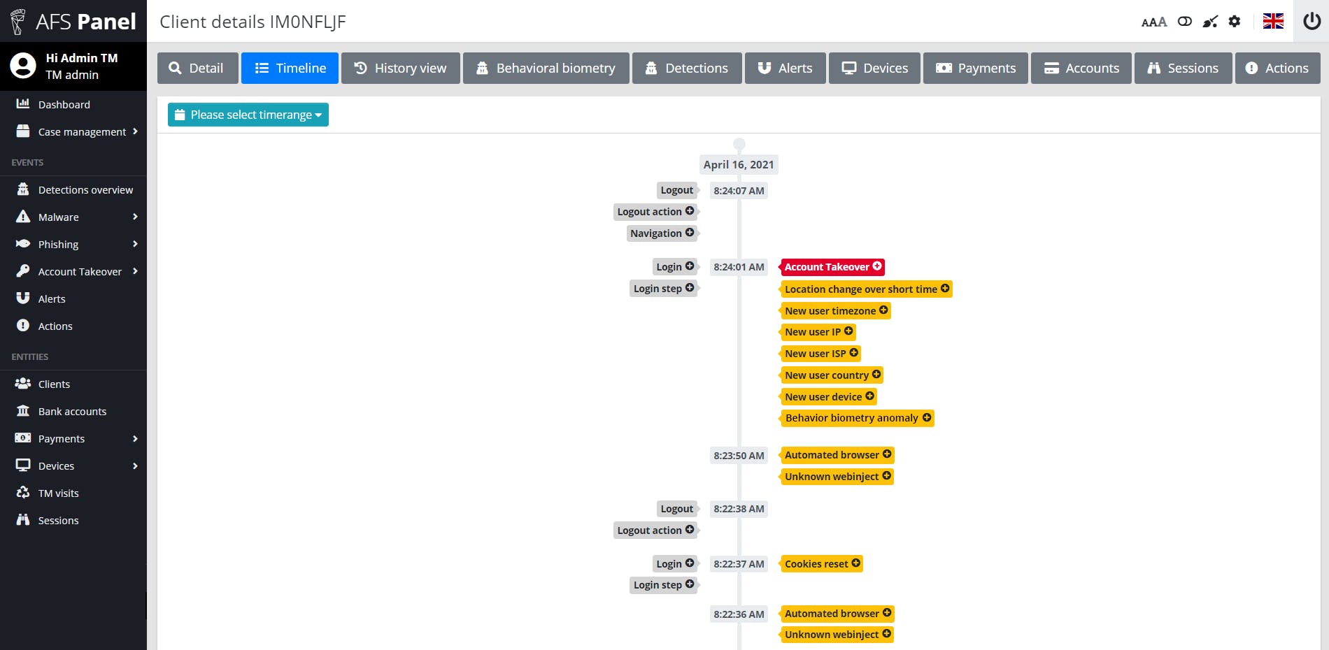 ThreatMark Screenshot 4