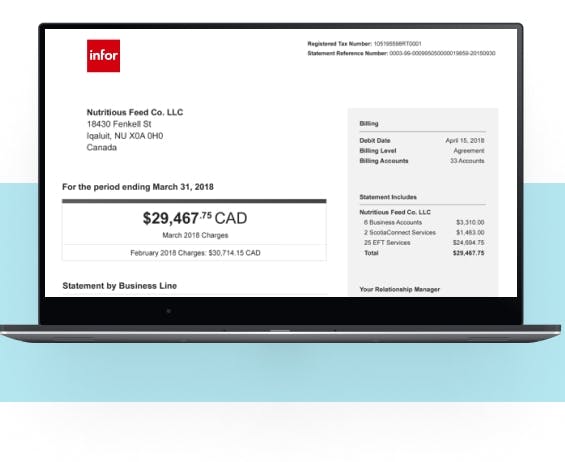 Infor Complete Billing System (CBS) Screenshot 1