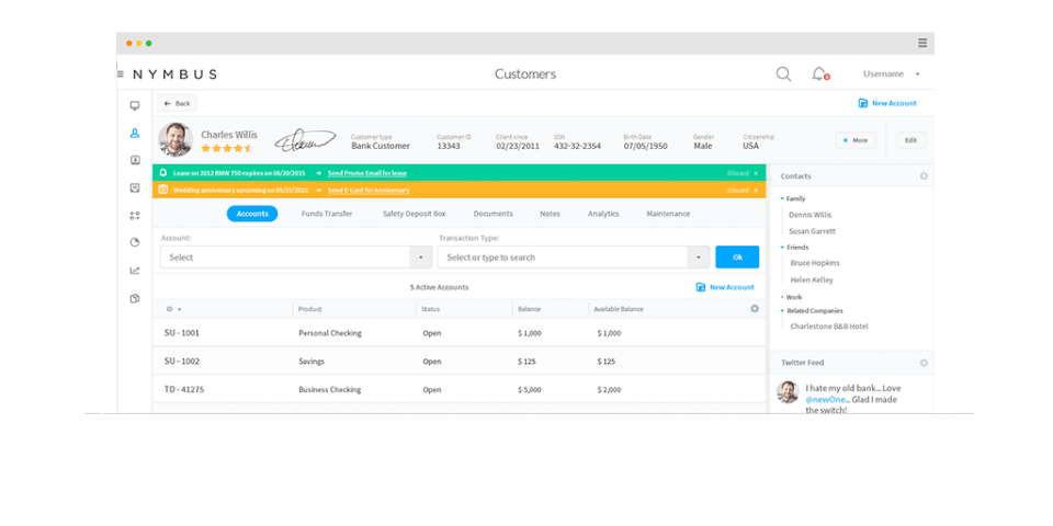 Nymbus Core Banking Screenshot 3