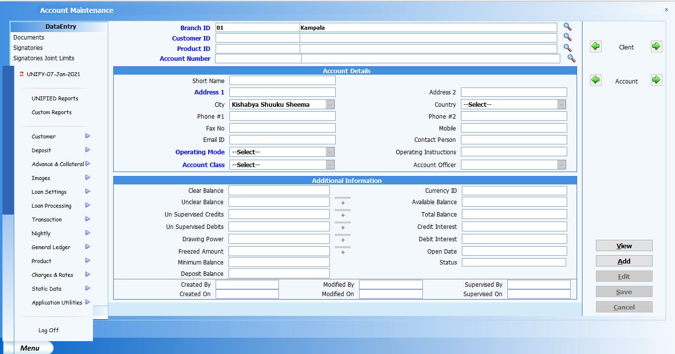 UNIFIED CBS Screenshot 1