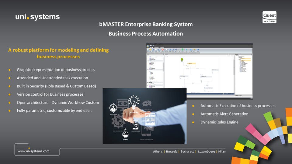 bMASTER Enterprise Banking System Screenshot 3