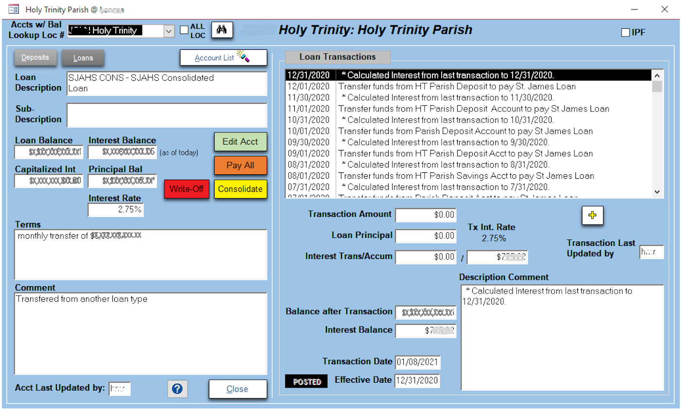 DLS Financials Screenshot 1