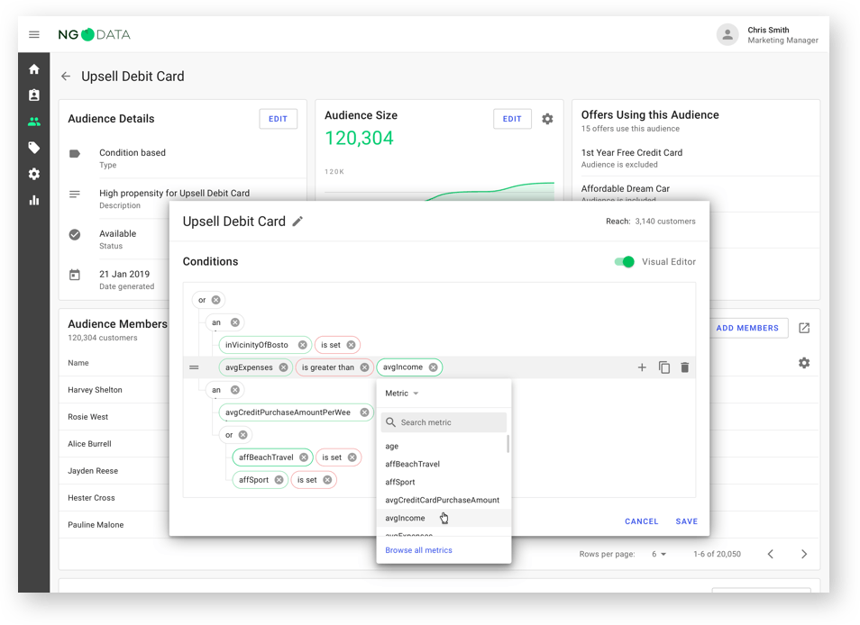 Customer Data Platform Screenshot 1
