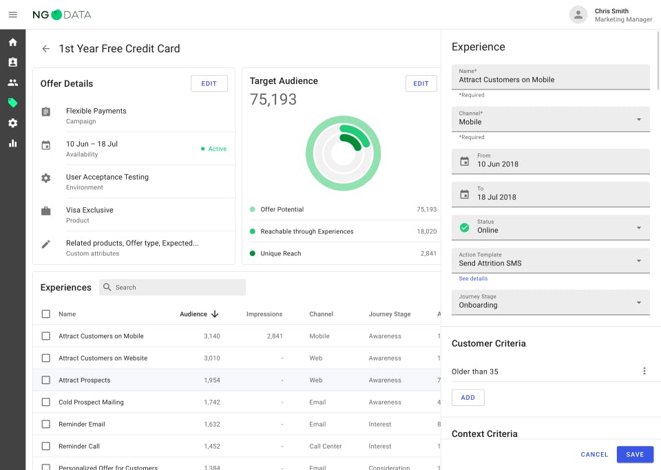 Customer Data Platform Screenshot 2