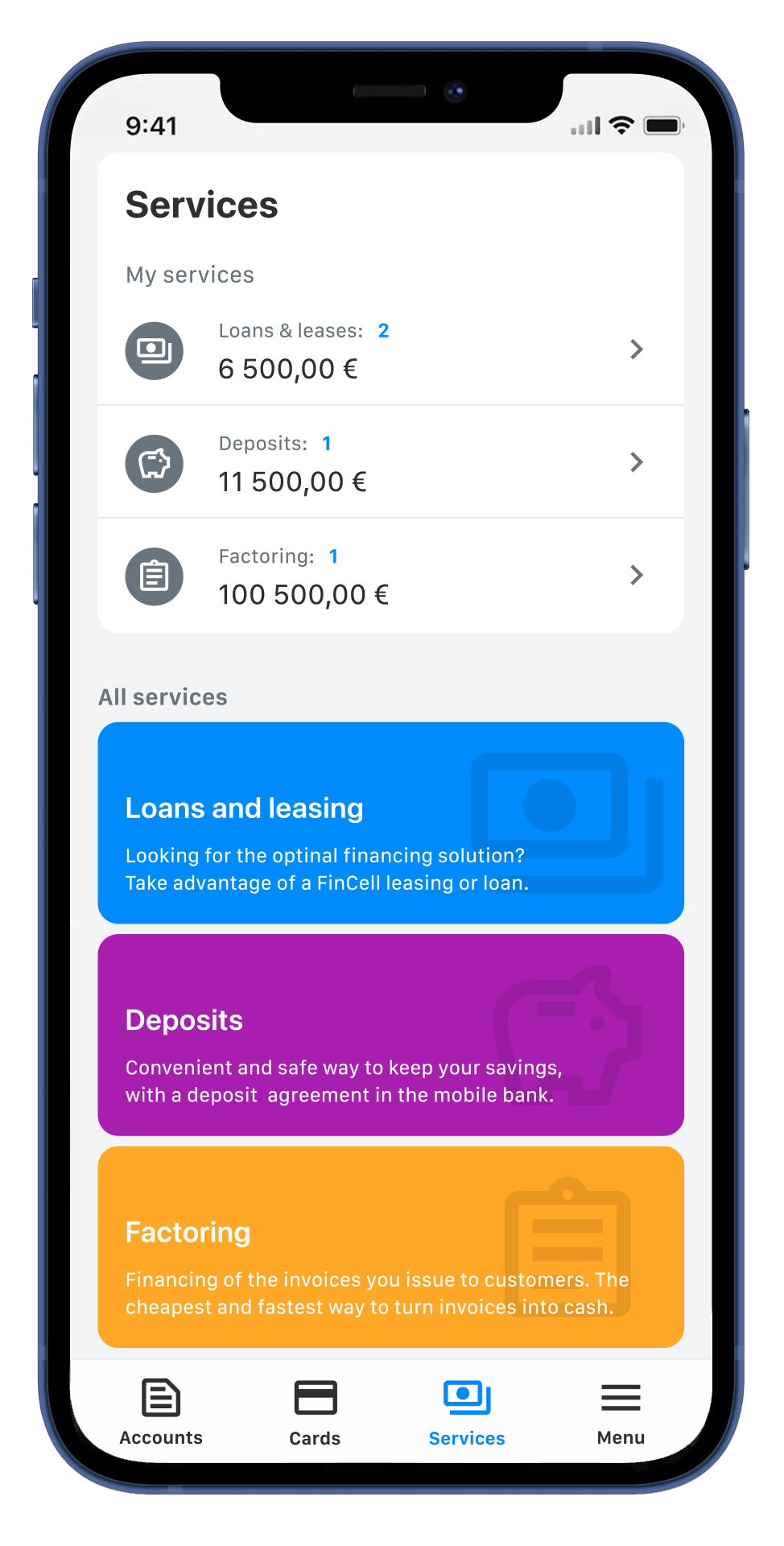 FinCell Screenshot 3