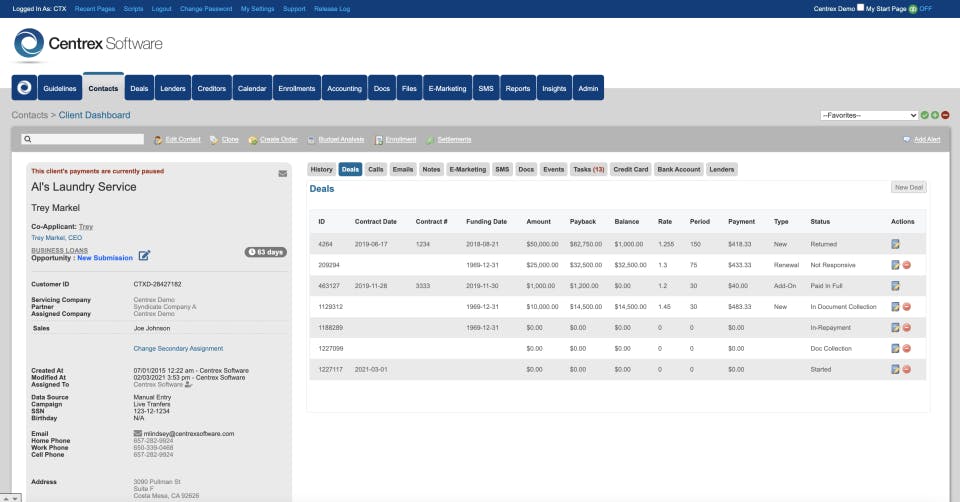 Centrex Screenshot 2