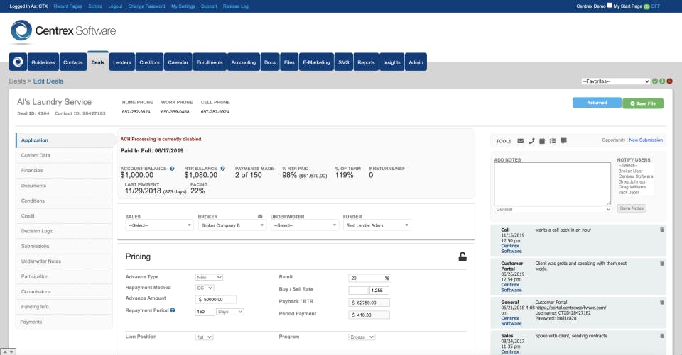 Centrex Screenshot 3