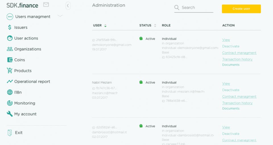 SDK.finance Digital Retail Bank Screenshot 2