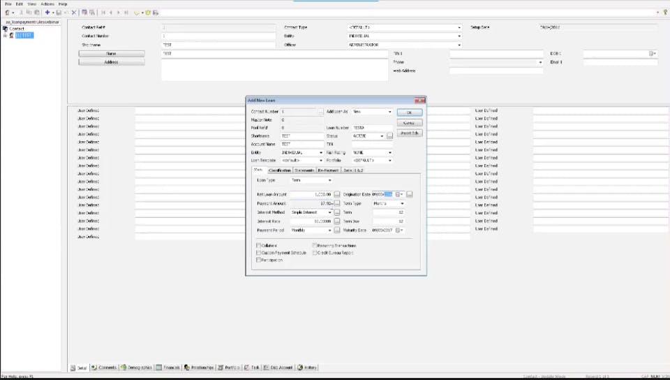 The Nortridge Loan System Screenshot 1