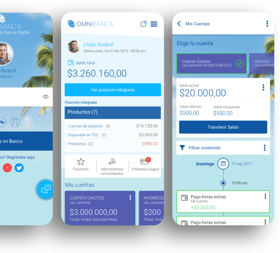 Omnibanca Screenshot 2