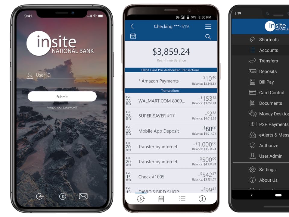 Insite Banking System Screenshot 4