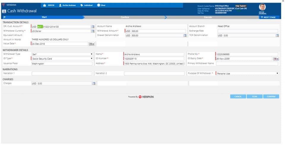 VeriBranch Screenshot 2