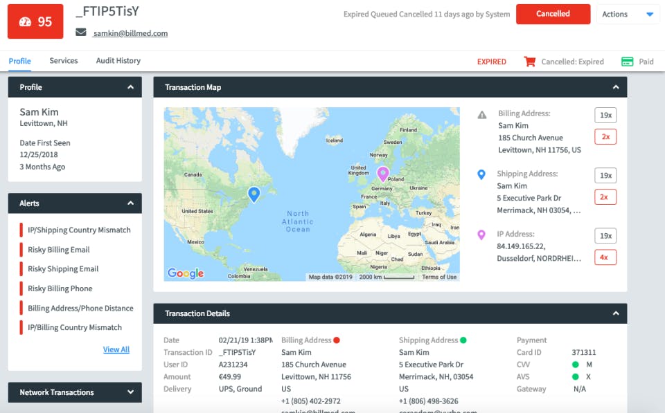 Fraud.net Screenshot 1