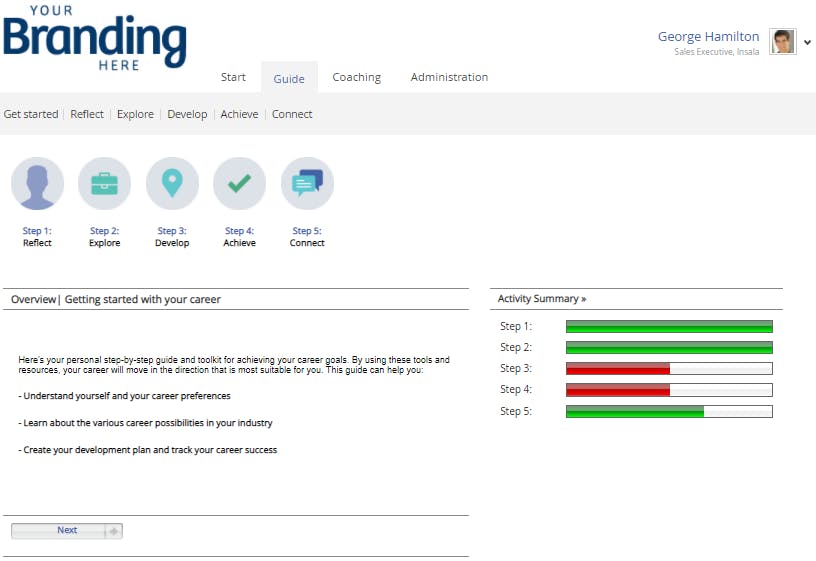 Insala Career Management Screenshot 2
