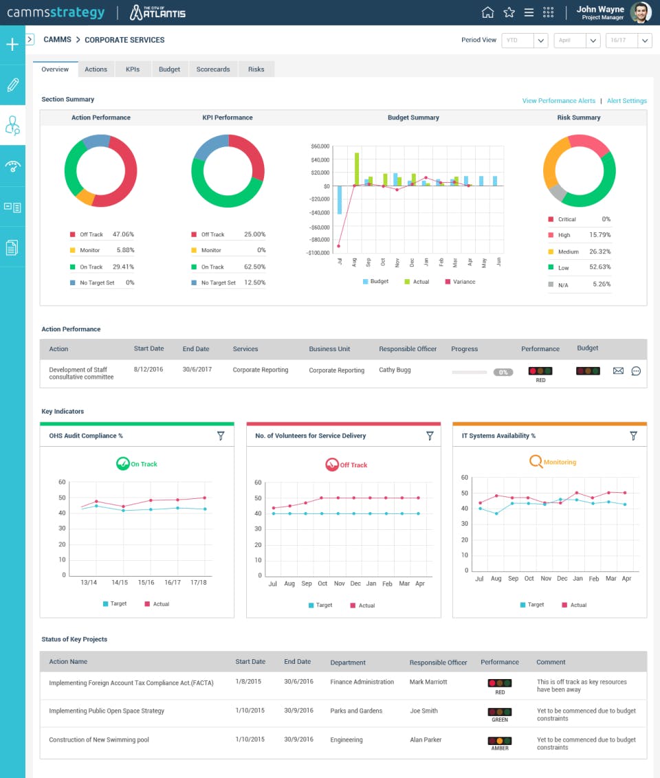 CAMMS interplan Screenshot 1