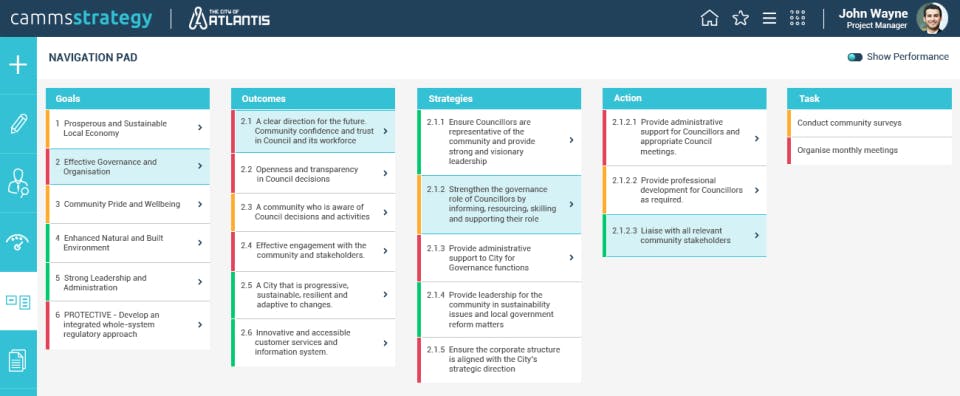 CAMMS interplan Screenshot 3