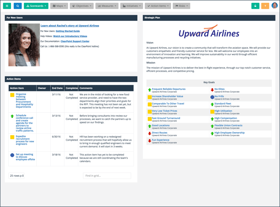 ClearPoint Strategy Screenshot 1