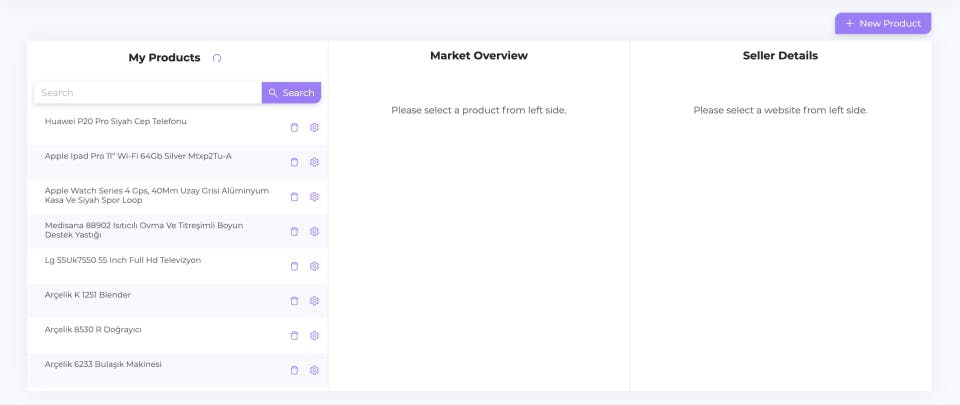 Datapare Market Analytics Screenshot 3