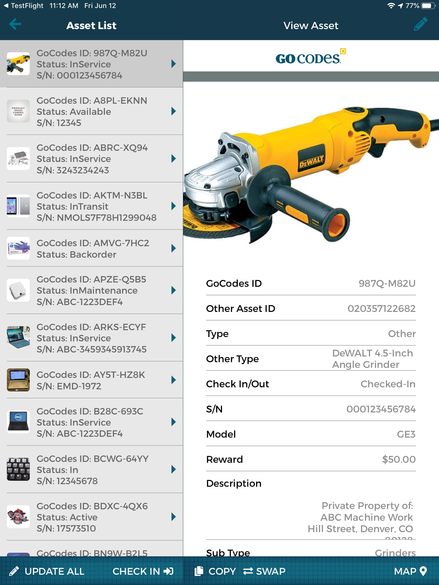 GoCodes Screenshot 3