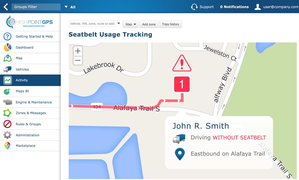 High Point GPS Screenshot 3