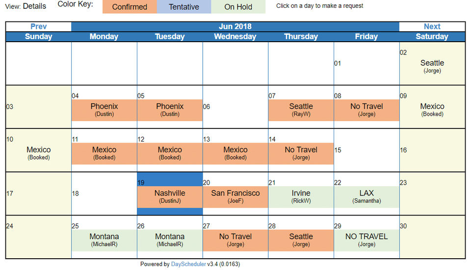 DayScheduler Screenshot 1