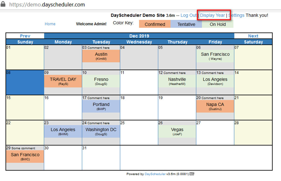 DayScheduler Screenshot 2