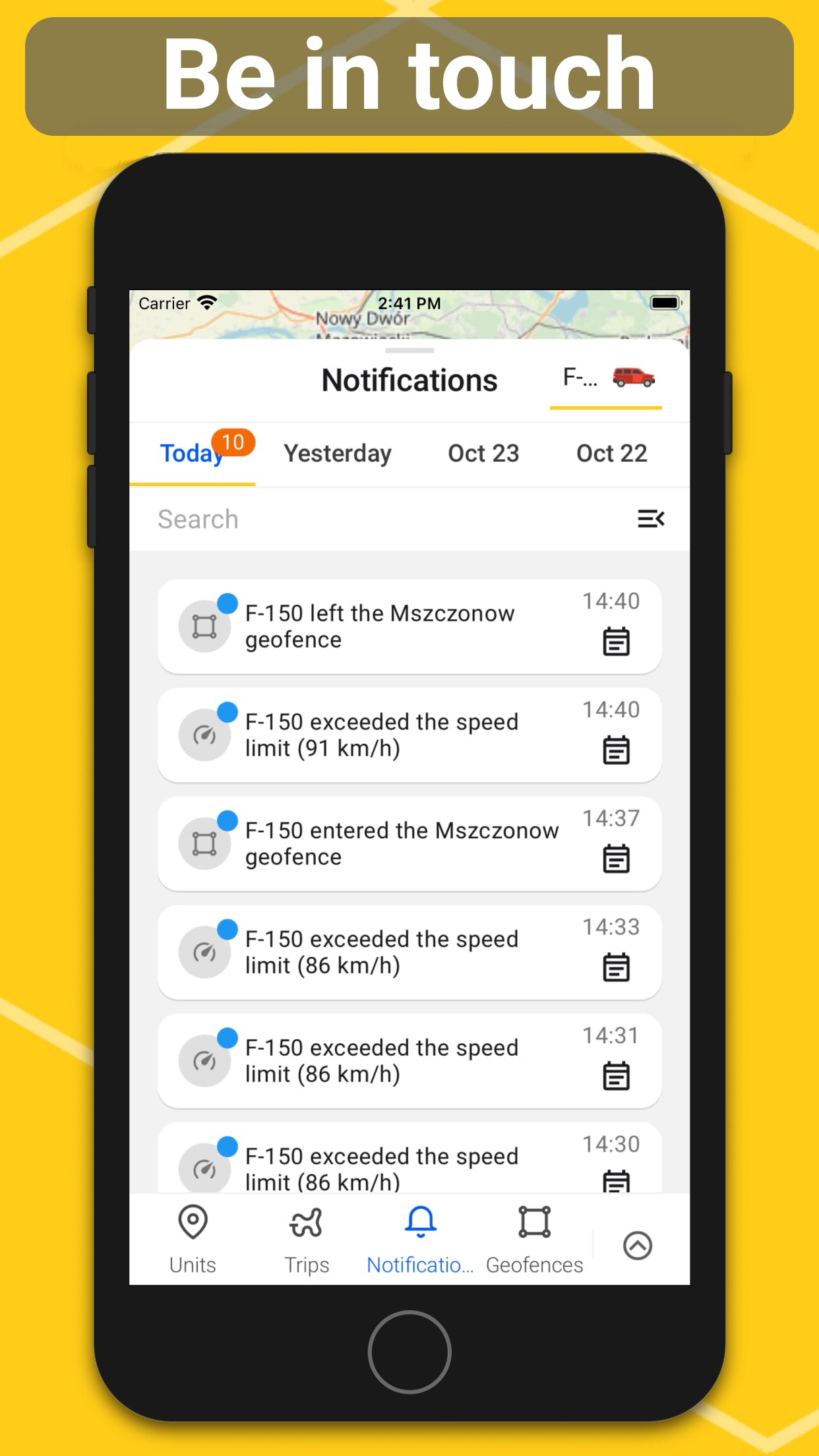 GPS-Trace Screenshot 3