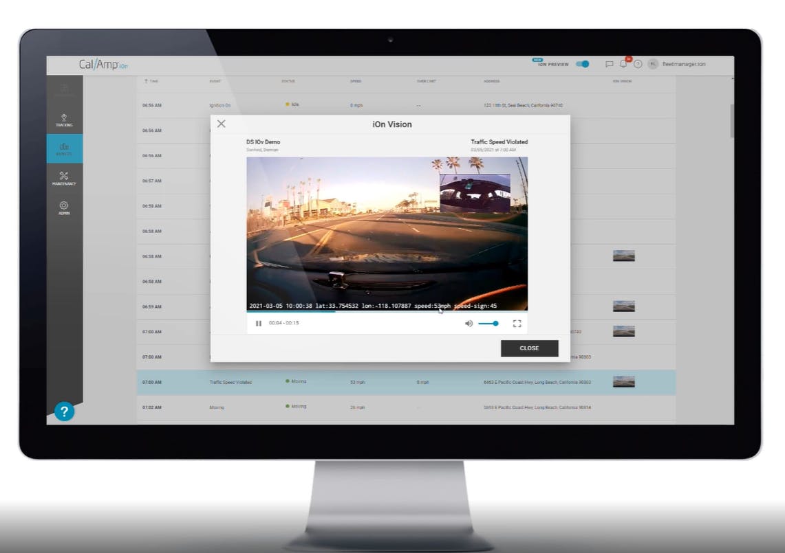 CalAmp Screenshot 3