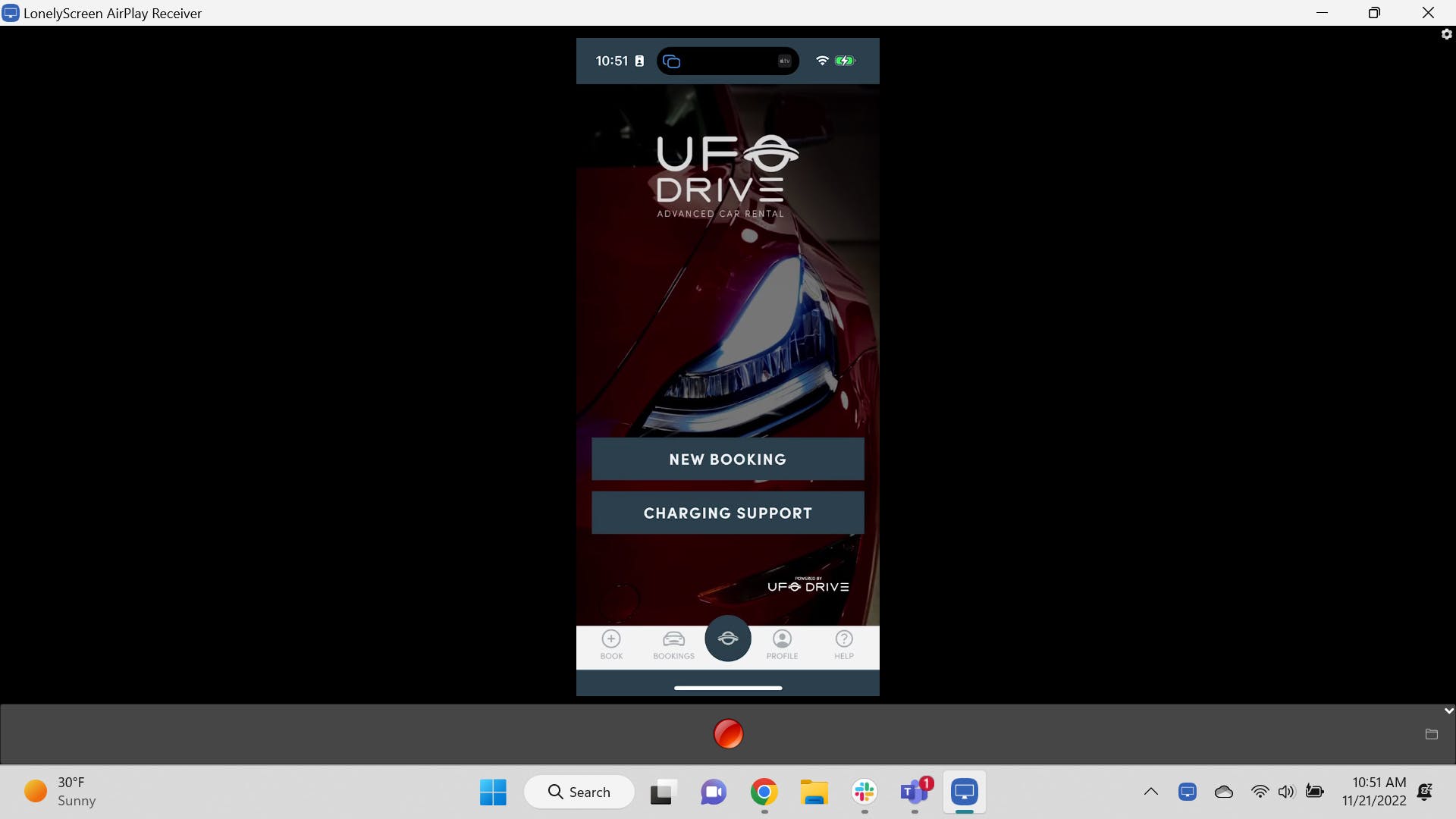 UFODRIVE Mobility Solutions Screenshot 2