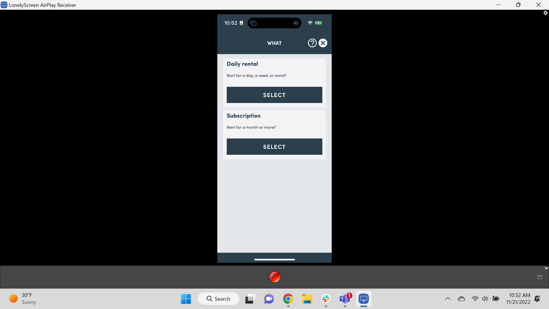 UFODRIVE Mobility Solutions Screenshot 4