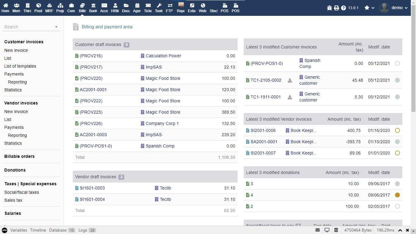 Unbox ERP Screenshot 4