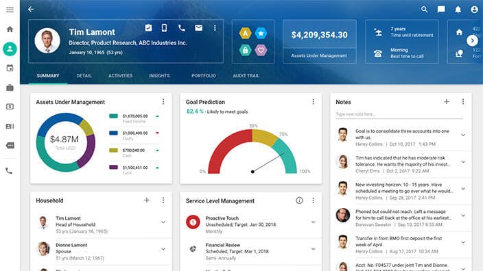 Intelligent Customer Management Screenshot 1