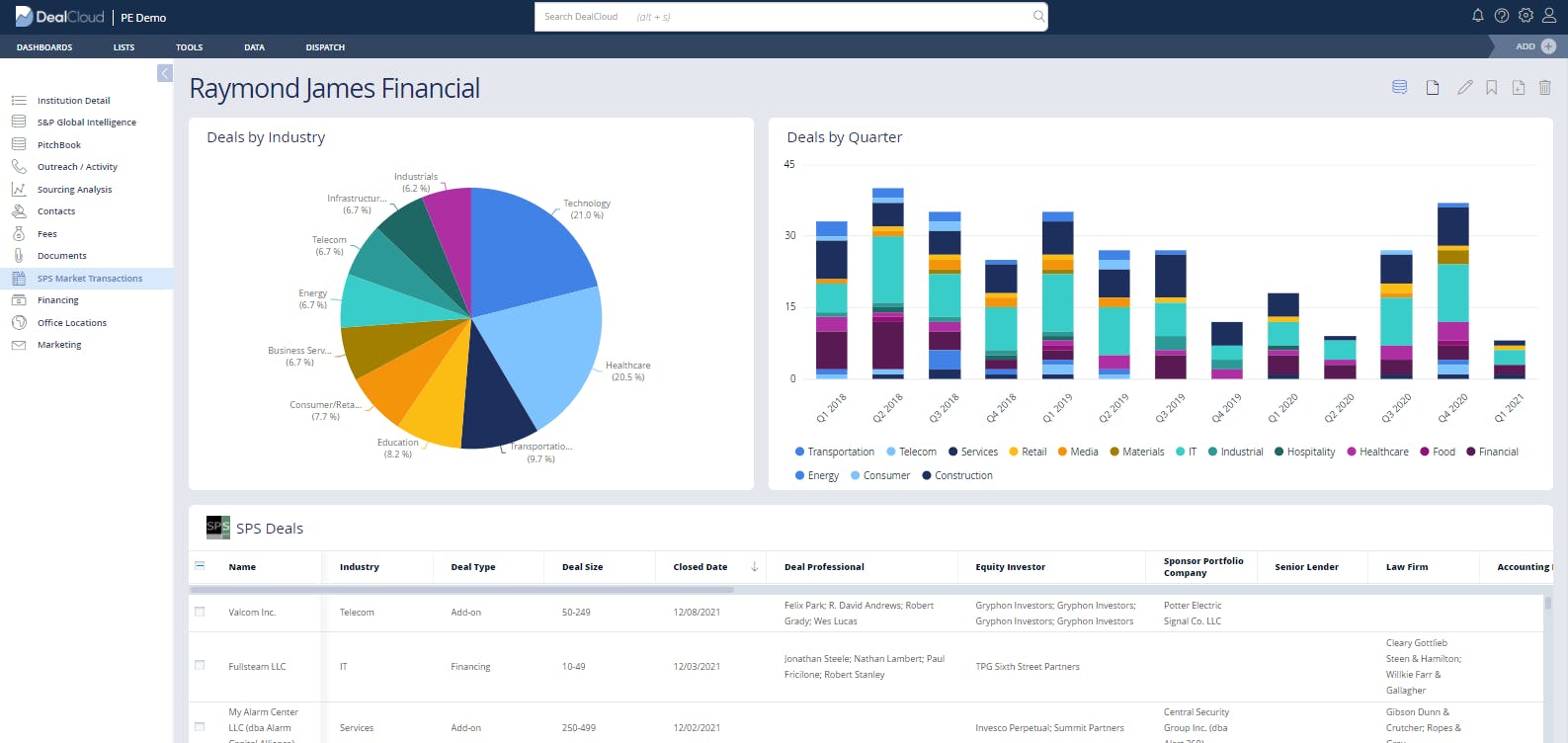 DealCloud Screenshot 3