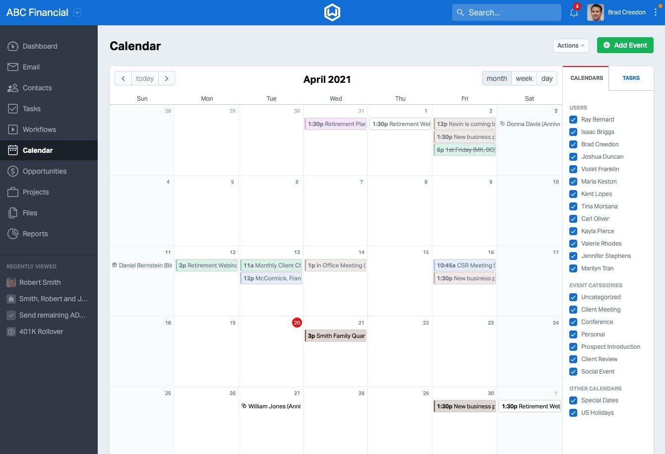 Wealthbox Screenshot 2