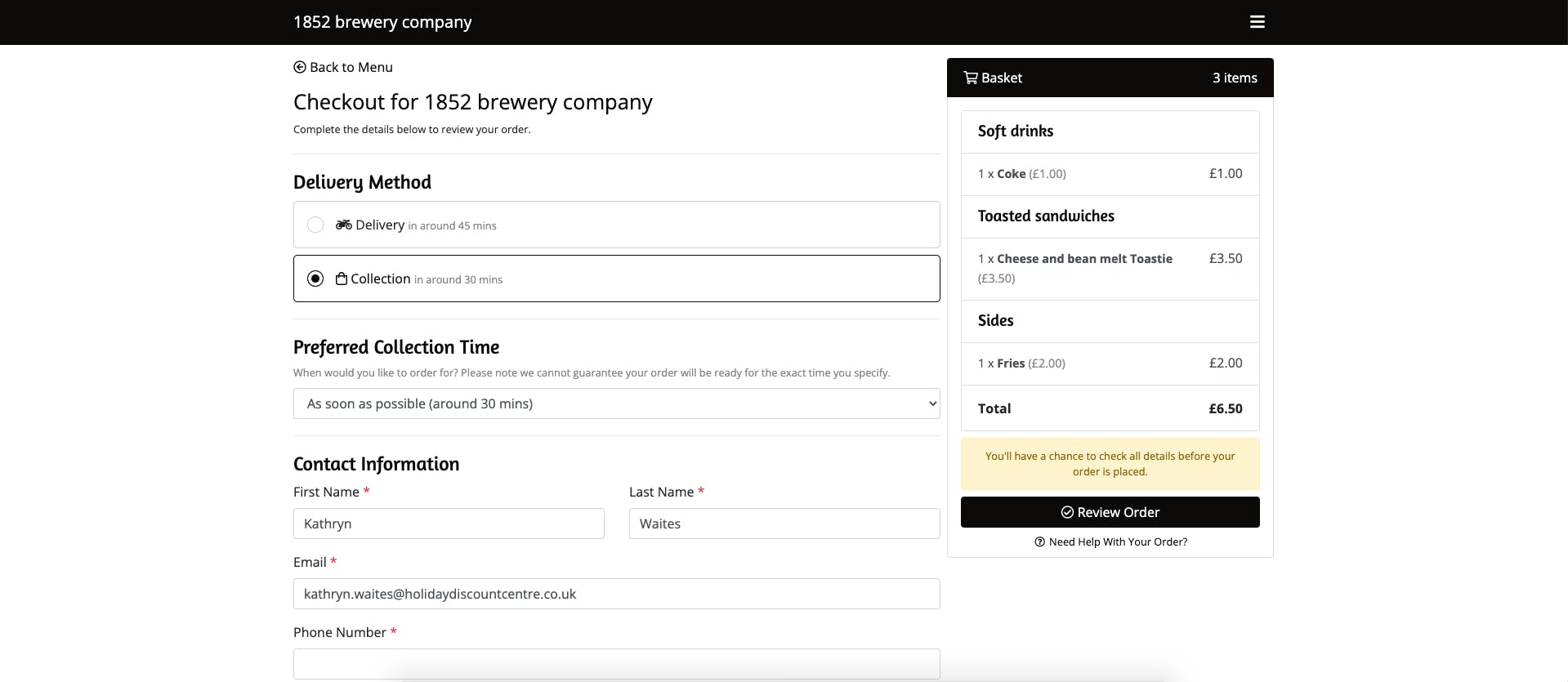 TakeawayTech Screenshot 3