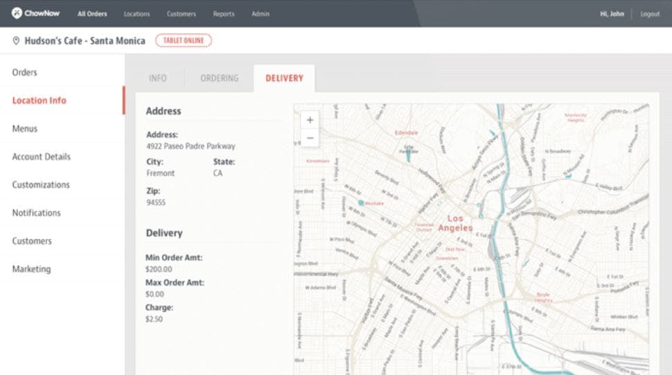 ChowNow Screenshot 1