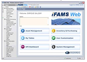 iFAMS Screenshot 1