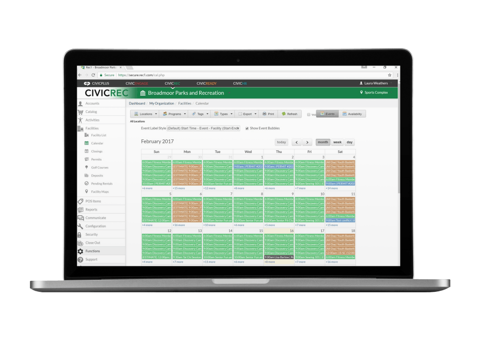 CivicRec Screenshot 2