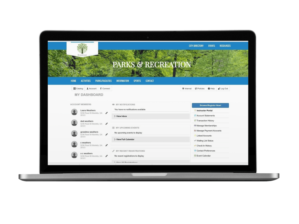 CivicRec Screenshot 3