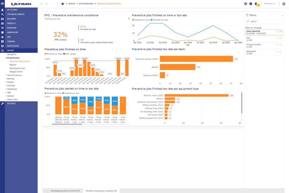 Ultimo Enterprise Asset Management Screenshot 1