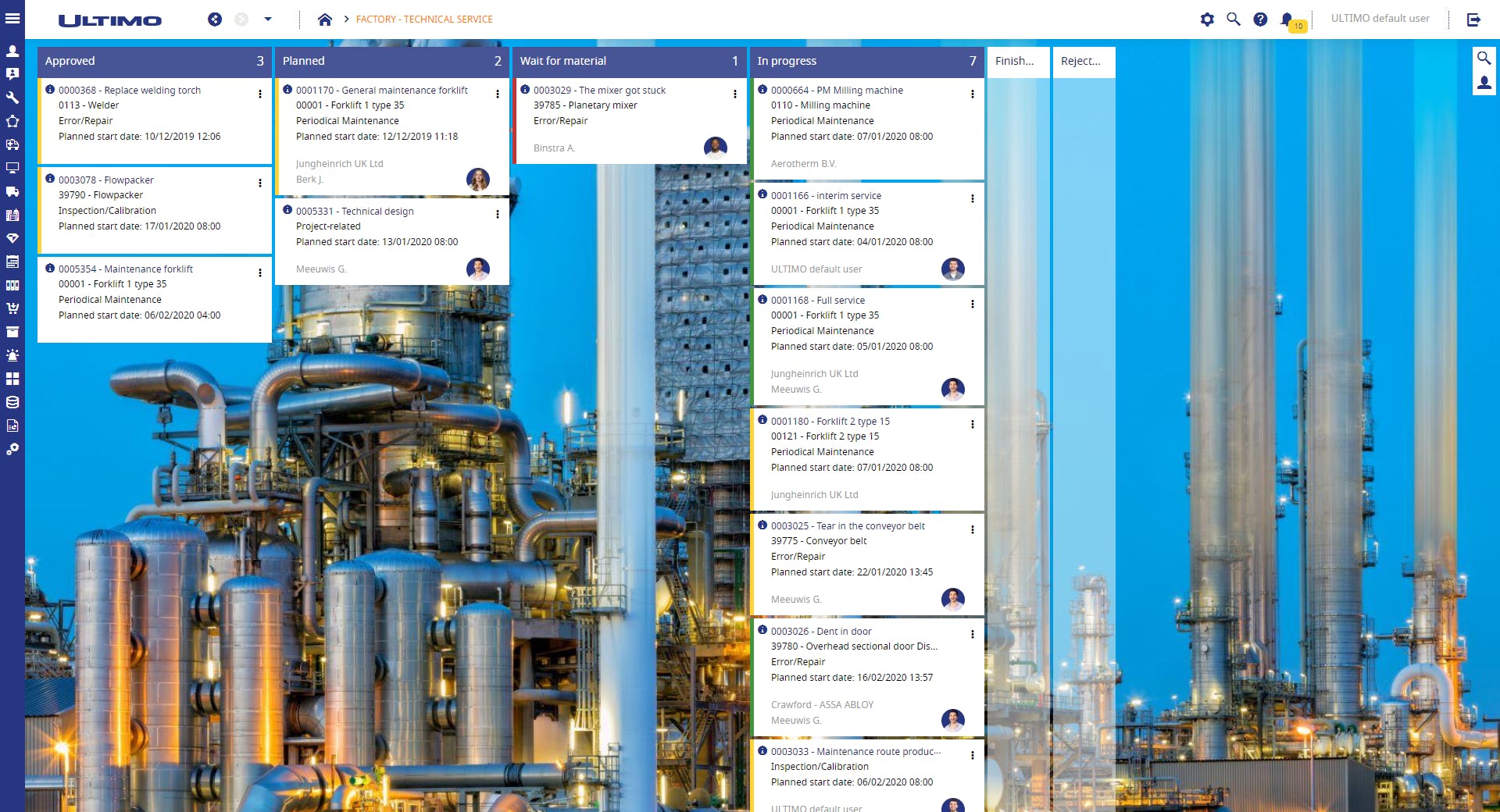 Ultimo Enterprise Asset Management Screenshot 4