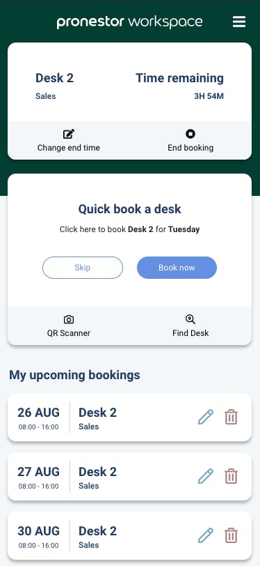 Pronestor Screenshot 1