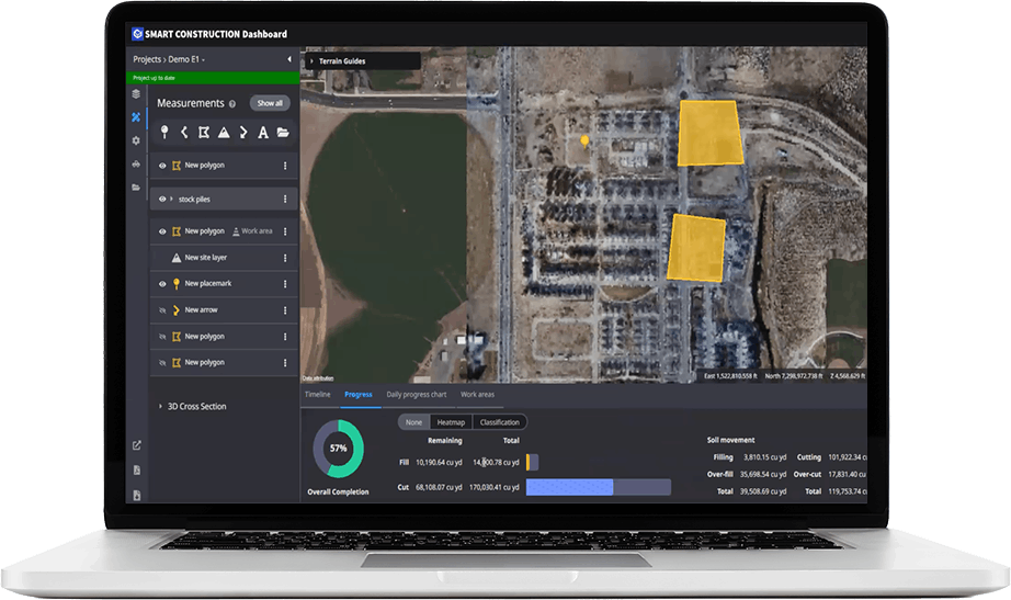 Smart Construction Dashboard Screenshot 1