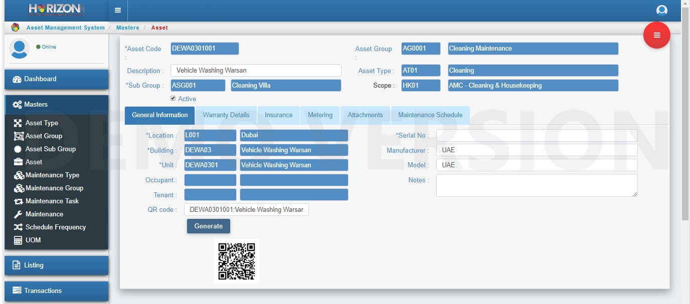 Horizon FMS Screenshot 2