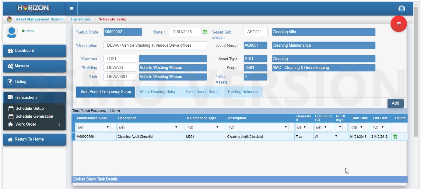 Horizon FMS Screenshot 3