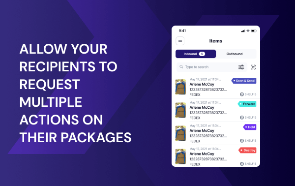 PackageX Receive Screenshot 3